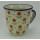 Bunzlauer Keramik Tasse MARS Maxi - Becher - Blumen - 0,43 Liter, (K106-AC61)