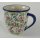 Bunzlauer Keramik Tasse MARS Maxi - bunt - 0,43 Liter, (K106-P372), U N I K A T
