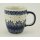 Bunzlauer Keramik Tasse MARS, Becher - blau/weiß - 0,3 Liter, (K081-WA)