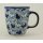 Bunzlauer Keramik Tasse MARS, Becher, Schmetterlinge, UNIKAT, 0,3Ltr (K081-AS56)