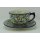 Bunzlauer Keramik Tasse mit Unterteller (F036-P372), U N I K AT - 0,25 Liter