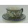 Bunzlauer Keramik Tasse mit Unterteller (F036-P372), U N I K AT - 0,25 Liter