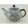 Bunzlauer Keramik Teekanne, Kanne für 1,3Liter Tee, (C017-AS53) U N I K A T