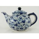 Bunzlauer Keramik Teekanne, Kanne für 1,3Liter Tee, (C017-AS56) U N I K A T