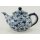 Bunzlauer Keramik Teekanne, Kanne f&uuml;r 1,3Liter Tee, (C017-AS56) U N I K A T