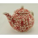 Bunzlauer Keramik Teekanne, Kanne für 1,3Liter Tee, (C017-GZ32) U N I K A T