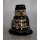 Bunzlauer Keramik Teelicht-Schneemann, Leuchtfigur Weihnachten, Deko (L026-NOS2)