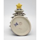 Bunzlauer Keramik Teelicht-Tannenbaum, Deko, Weihnachten, Stern (C008-54)