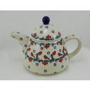 Bunzlauer Keramik Teekanne spitz, Kanne für 0,9Ltr. Tee,  (C005-GILE)