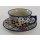 Bunzlauer Keramik Tasse mit Unterteller (F036-AS38), U N I K AT - 0,25 Liter