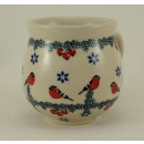 Bunzlauer Keramik Tasse BÖHMISCH - Becher - bunt - 0,25 Liter (K090-GILE)