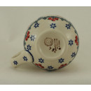 Bunzlauer Keramik Tasse BÖHMISCH - Becher - bunt - 0,25 Liter (K090-GILE)