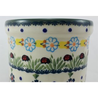 Flaschenkühler Bunzlauer Keramik Vase P082-IF45 Marienkäfe Kochlöffelbehälter 