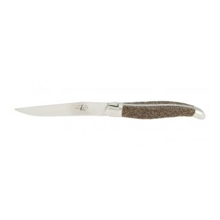 Forge De Laguiole Steakmesser-Set, 2er, Olivenholz-Griff, Klinge 11,5 Cm – Französische Handwerkskunst