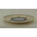 Bunzlauer Keramik Teller, Essteller, Kuchenteller, Frühstück, ø 22cm (T134-DPML)