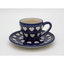 Bunzlauer Keramik Espressotasse mit Untertasse,...
