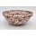 Bunzlauer Keramik Schale MISKA, Schüssel, UNIKAT, Salat, Rosen, ø24cm, (M092-GZ32)