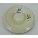 Bunzlauer Keramik Eierbecher mit Teller 2er Set, Eierhalter, Punkte (J051-70A)