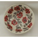 Bunzlauer Keramik Schale MISKA Müsli Schüssel rot/weiß ø14,5cm Signiert (M089-KS01)