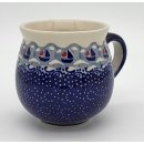 Bunzlauer Keramik Tasse BÖHMISCH - Becher - bunt - 0,3 Liter (K090-DPMA)