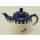 B-Ware Bunzlauer Keramik Teekanne, Kanne für 1,3Liter Tee (C017-CHDK)
