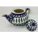 B-Ware Bunzlauer Keramik Teekanne, Kanne für 1,3Liter Tee, (C017-54)