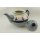 B-Ware Bunzlauer Keramik Teekanne, Segelboote (C017-DPML)