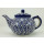 B-Ware Bunzlauer Keramik Teekanne, Kanne für 1,3Liter Tee (C017-MAGD)