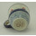 B-Ware Bunzlauer Keramik Tasse MARS Maxi Becher blau/weiß 0,43 Liter (K106-DPML)