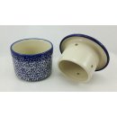 B-Ware Bunzlauer Keramik Butterdose, Hermetic mit Wasserkühlung (M136-MAGM)