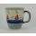 B-Ware Bunzlauer Keramik Tasse MARS - blau/weiß - 0,3 Liter, Segelboote (K081-DPML)