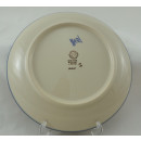 B-Ware Bunzlauer Keramik  flacher Teller, Essteller, Speiseteller, &oslash; 26cm, UNIKAT (T132-AS56)