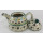 B-Ware Bunzlauer Keramik Teekanne spitz, Kanne f&uuml;r 0,9Ltr. Tee Marienk&auml;fer (C005-IF45)