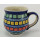 B-Ware Bunzlauer Keramik Tasse BÖHMISCH MAXI, Becher, bunt; 0,45 Liter (K068-10)
