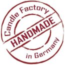 Set aus Votivglas klar und Votivkerze