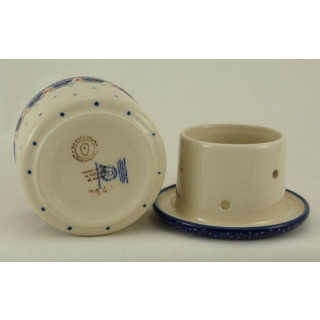 Hermetic mit Wasserkühlung Bunzlauer Keramik Butterdose M136-GILE französisch 