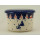 B-Ware Bunzlauer Keramik Butterdose, Hermetic mit Wasserkühlung, französisch (M136-CHDK