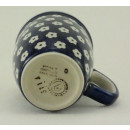 B-Ware Bunzlauer Keramik Tasse MARS - Becher - blau/weiß - 0,3 Liter, (K081-70M)