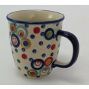 B-Ware Bunzlauer Keramik Tasse MARS - Becher - 0,3 Liter (K081-AS38) U N I K A T modern