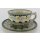B-Ware Bunzlauer Keramik Tasse mit Unterteller (F036-IF45),  0,3Liter