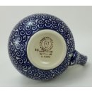 B-Ware Bunzlauer Keramik Tasse BÖHMISCH - Becher - runde Form - 0,25 Liter, (K090-63)