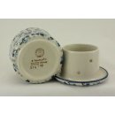 B-Ware Bunzlauer Keramik Butterdose, Hermetic mit Wasserkühlung, französisch (M136-AS45)