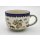 Bunzlauer Keramik Tasse, Cappuccino, Milchcafe, Signiert, 0,45L (F044-AL90) 