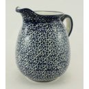 B-Ware Bunzlauer Keramik Krug; Blumenvase; Milchkrug; 0,9Liter, (D041-MAGM)