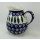 B-Ware Bunzlauer Keramik Krug, Blumenvase, Milchkrug, 0,9Liter (D041-54)