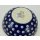B-Ware Bunzlauer Keramik Schale MISKA, Schüssel, Salat blau/weiß, ø17cm(M090-70A)V=0,6L