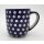 Bunzlauer Keramik Tasse Maxi - Punkte - 0,48 Liter, (K152-70A)