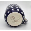B-Ware Bunzlauer Keramik Tasse Maxi - Punkte - 0,48 Liter, (K152-70A)