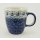 B-Ware Bunzlauer Keramik Tasse MARS - blau/weiß - 0,3 Liter, Segelboote (K081-DPMA)