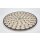 B-Ware Bunzlauer Keramik Pizzaplatte, extra flacher Teller, Essteller, Speiseteller, ø 28cm (T113-AC61)